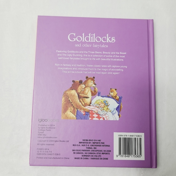 ⭐️ 7 books: Paul bunyan;chicken little;black beauty; ugly duckling;goldilocks ⭐️ - Picture 7 of 10